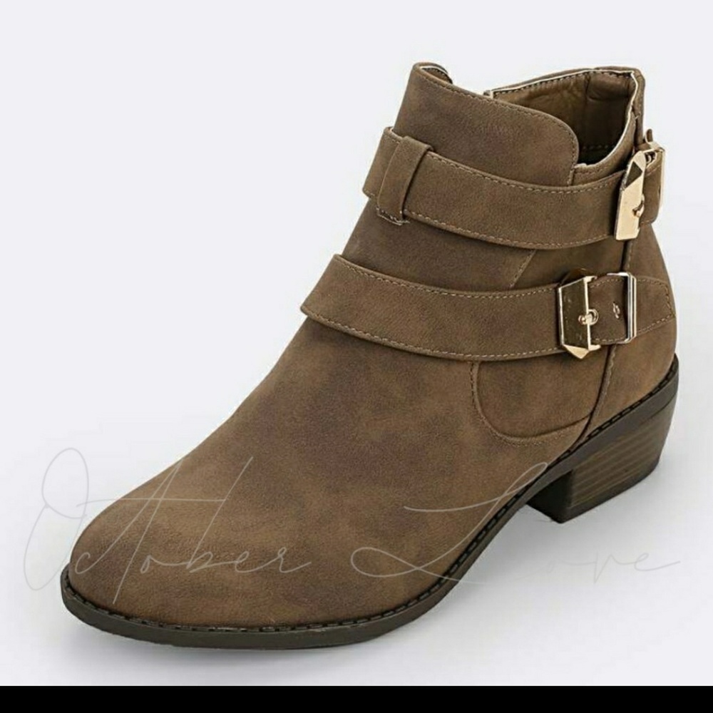 clearance Booties nubuck leather BOOTIES - Picture 2 of 8